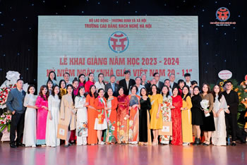 Trường Cao đẳng Bách Nghệ Hà Nội tổ chức Khai giảng năm học mới 2023 - 2024 và kỷ niệm 41 năm ngày Nhà giáo Việt Nam 20/11
