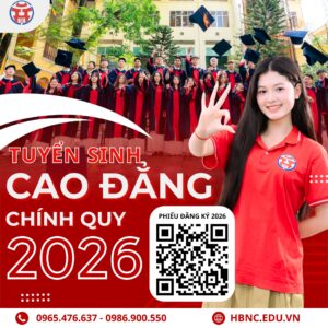 THÔNG BÁO TUYỂN SINH TRUNG CẤP - CAO ĐẲNG CHÍNH QUY 2026