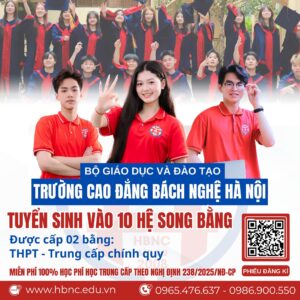 Thông báo tuyển sinh vào 10
