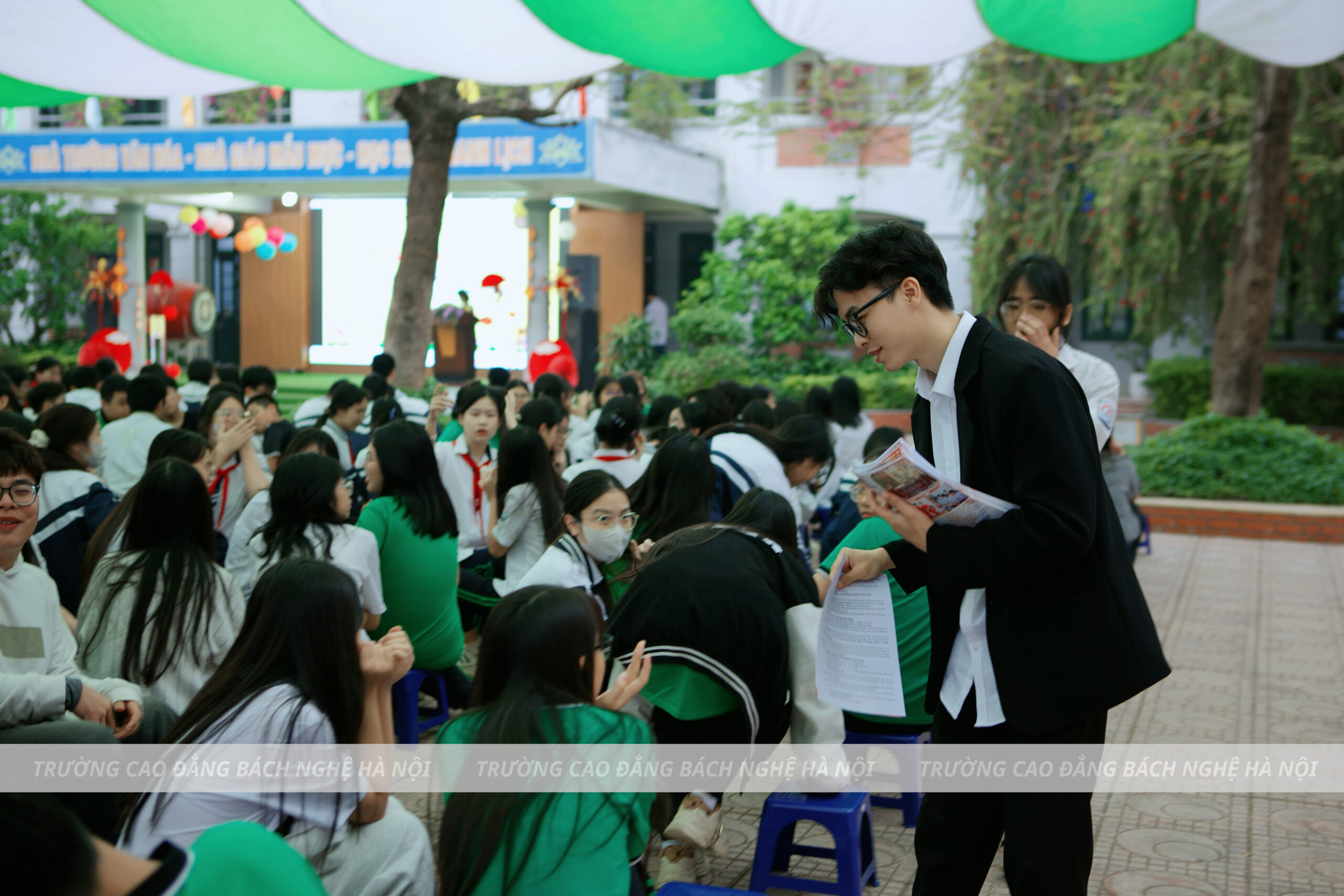 HỌC SINH THCS PHÚC DIỄN TRẢI NGHIỆM 9+ CÙNG TRƯỜNG CAO ĐẲNG BÁCH NGHỆ HÀ NỘI 