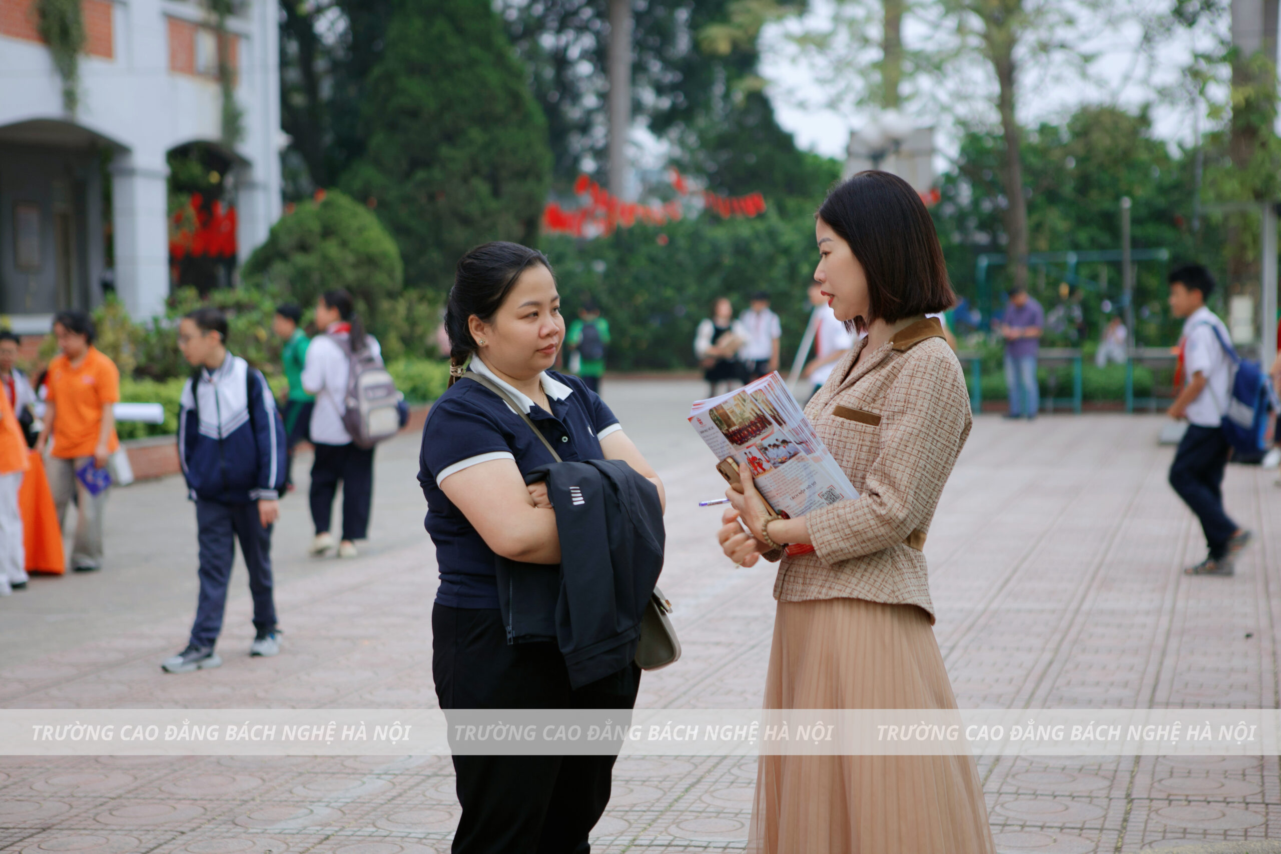 HỌC SINH THCS PHÚC DIỄN TRẢI NGHIỆM 9+ CÙNG TRƯỜNG CAO ĐẲNG BÁCH NGHỆ HÀ NỘI 