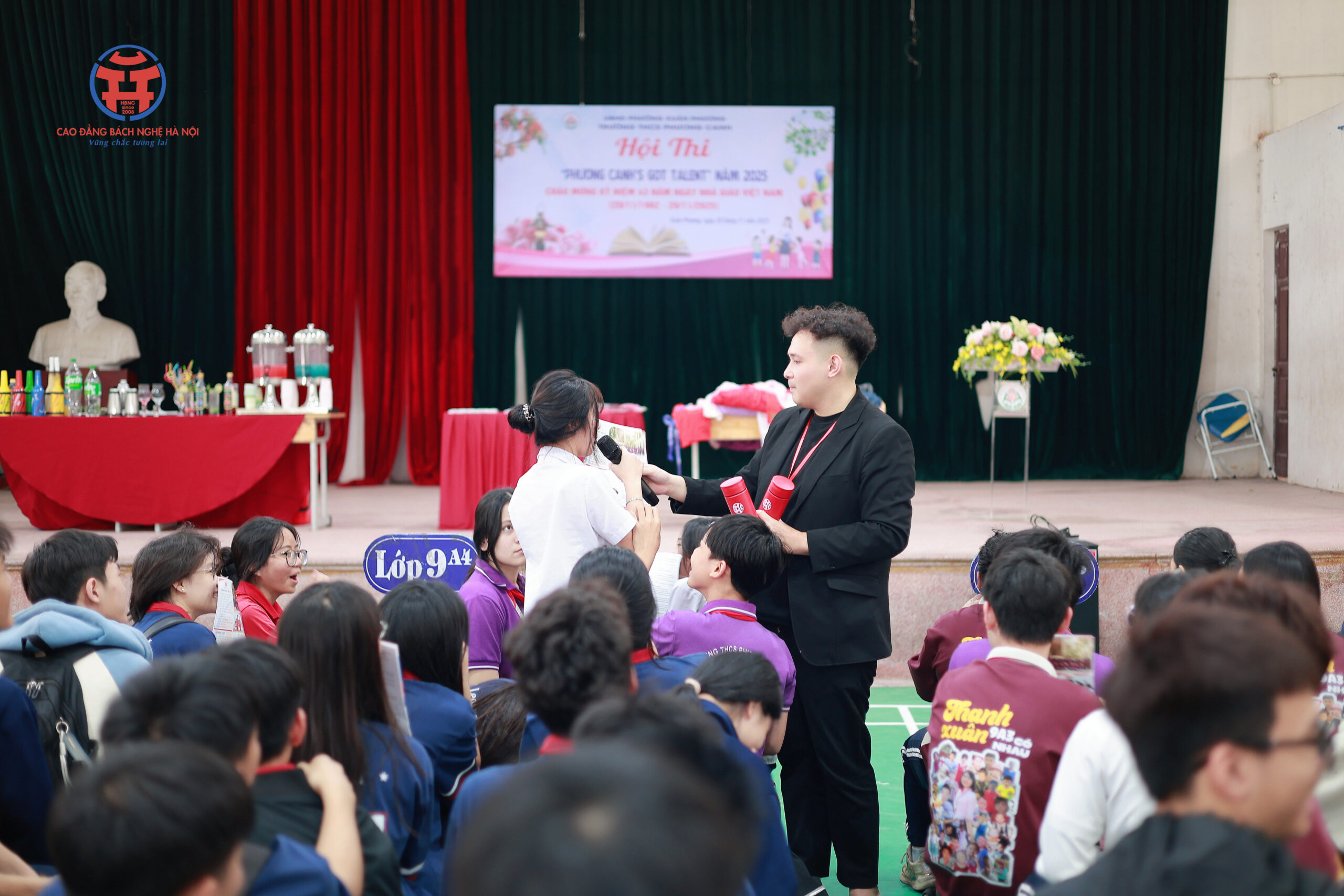 HỌC SINH THCS PHƯƠNG CANH TRẢI NGHIỆM HƯỚNG NGHIỆP HỆ 9+ CÙNG BÁCH NGHỆ HÀ NỘI