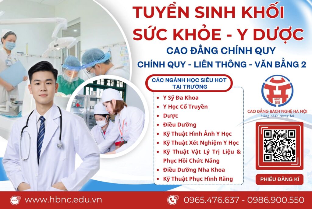 TUYỂN SINH KHỐI NGÀNH Y DƯỢC & SỨC KHỎE