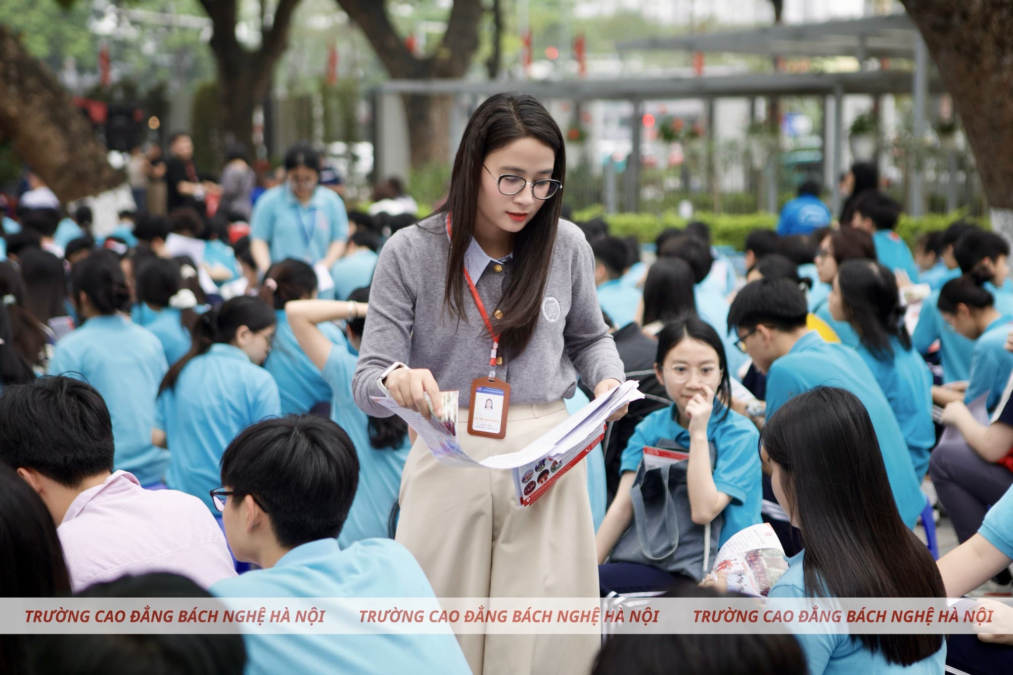 TRẠM HƯỚNG NGHIỆP 9+ BÁCH NGHỆ HÀ NỘI TẠI TRƯỜNG THCS XUÂN LA