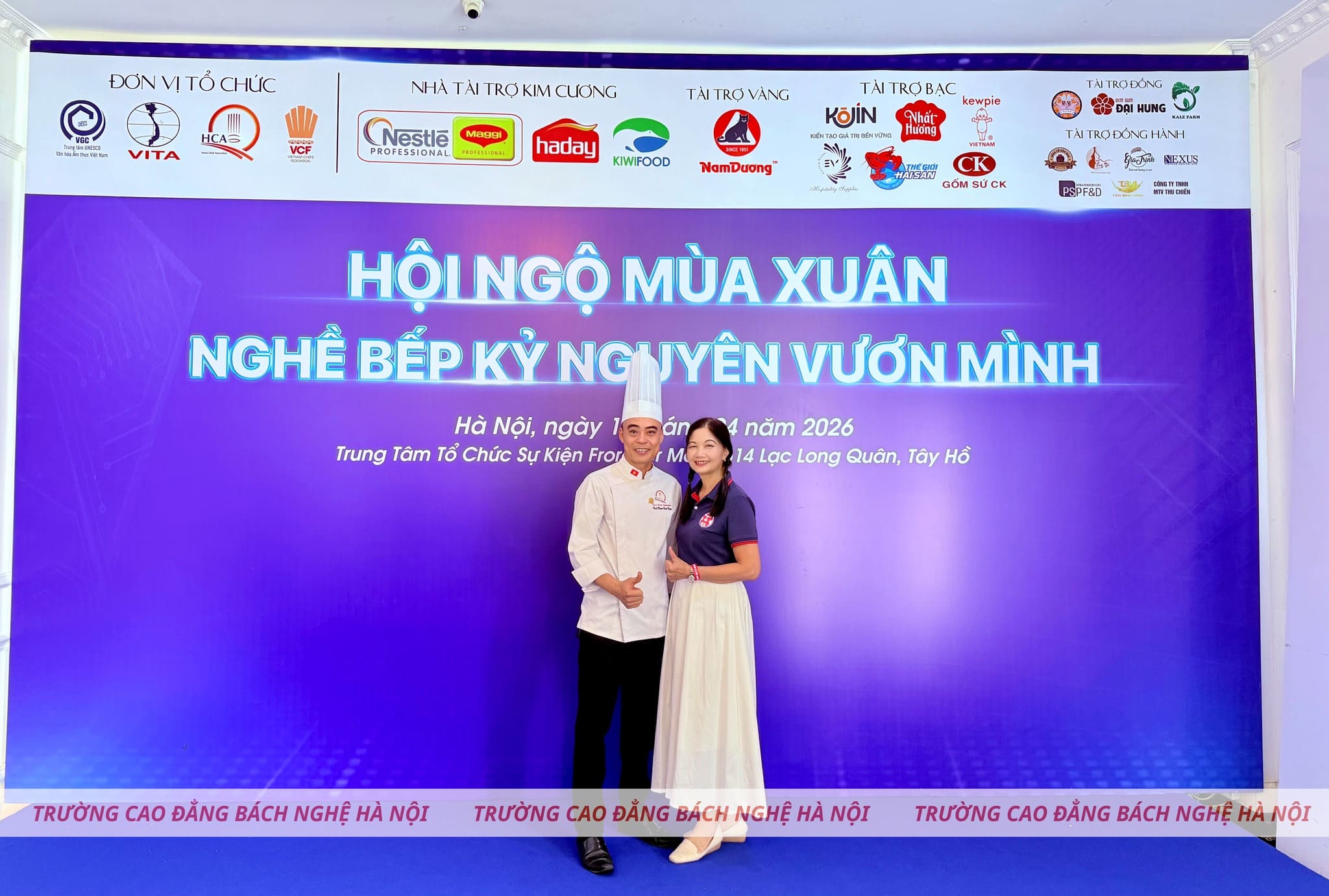 BÁCH NGHỆ HÀ NỘI GÓP MẶT TẠI SỰ KIỆN “HỘI NGỘ MÙA XUÂN – NGHỀ BẾP KỶ NGUYÊN VƯƠN MÌNH”
