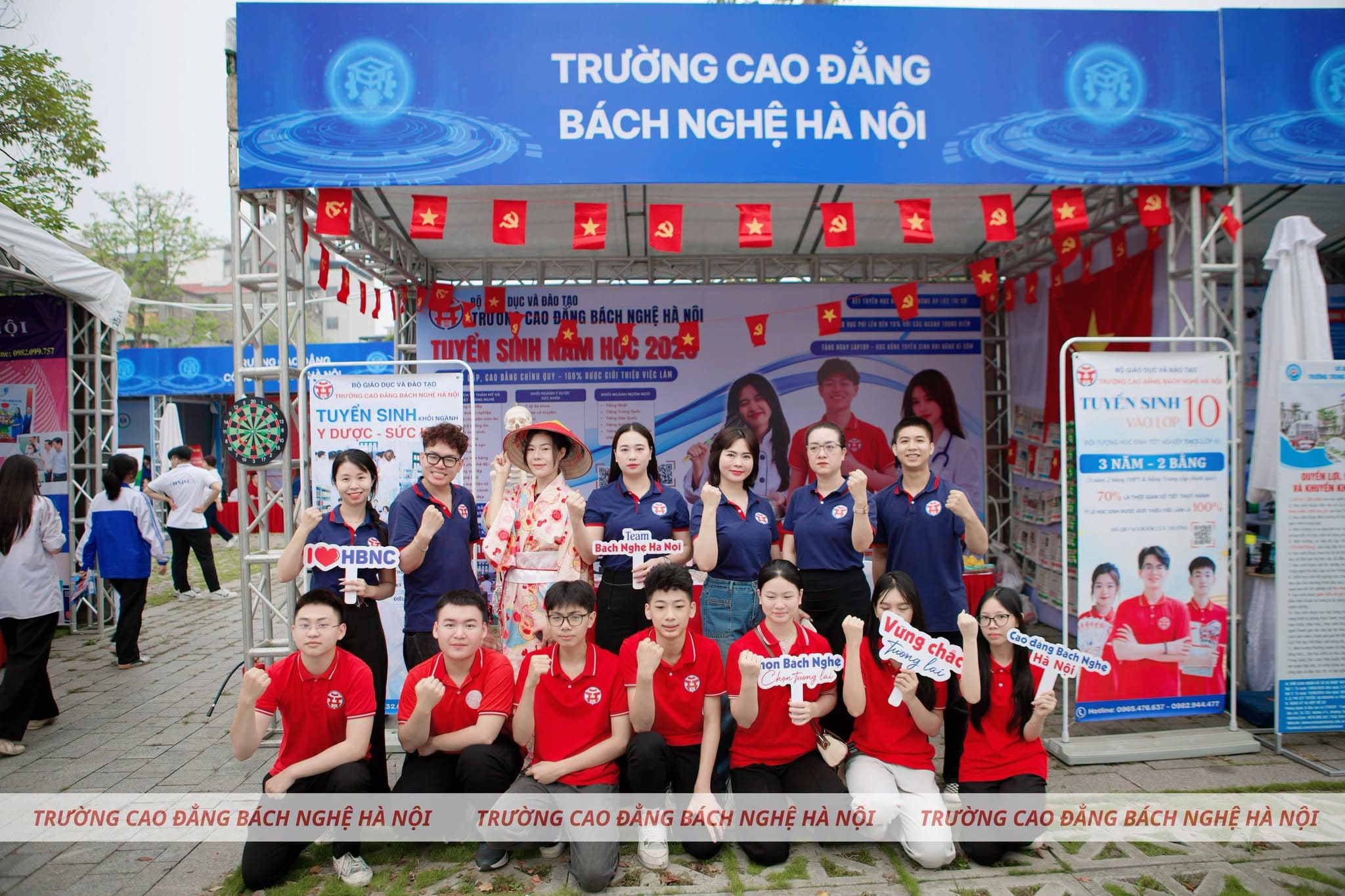 TRƯỜNG CAO ĐẲNG BÁCH NGHỆ HÀ NỘI TẠI NGÀY HỘI GIÁO DỤC NGHỀ NGHIỆP THỦ ĐÔ 2026