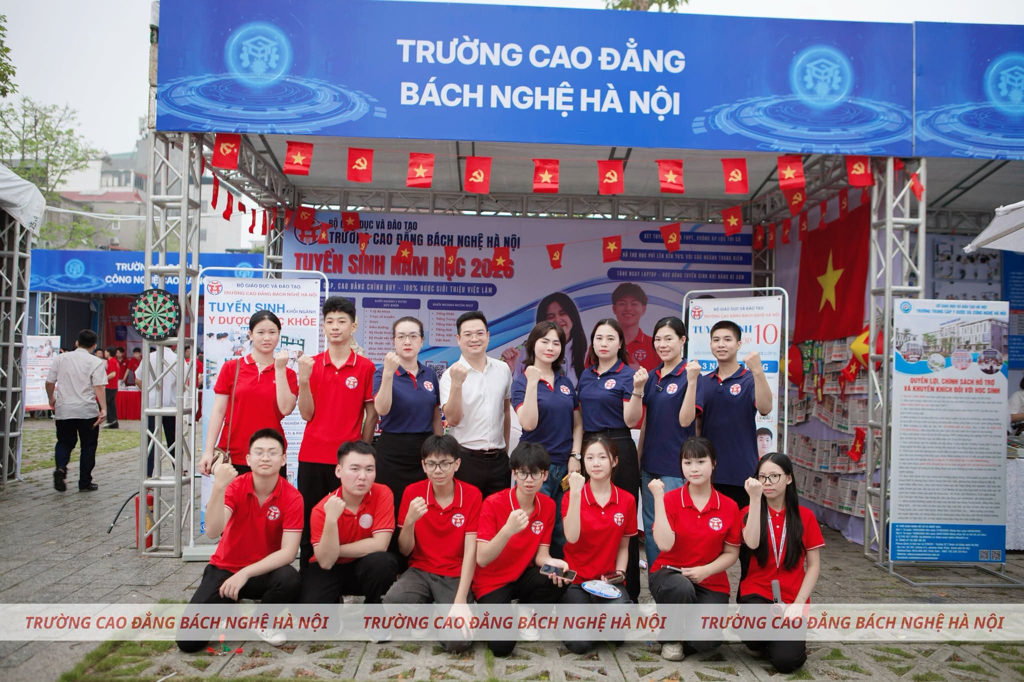 TRƯỜNG CAO ĐẲNG BÁCH NGHỆ HÀ NỘI TẠI NGÀY HỘI GIÁO DỤC NGHỀ NGHIỆP THỦ ĐÔ 2026