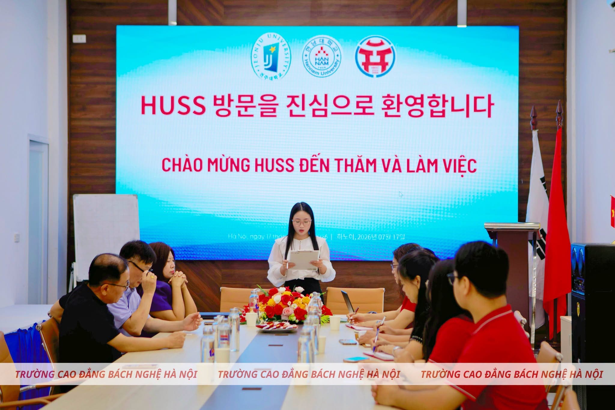 HBNC ký kết hợp tác với Liên minh HUSS gồm 5 trường đại học Hàn Quốc, mở rộng hợp tác quốc tế, nâng cao chất lượng đào tạo và cơ hội học tập cho sinh viên.
