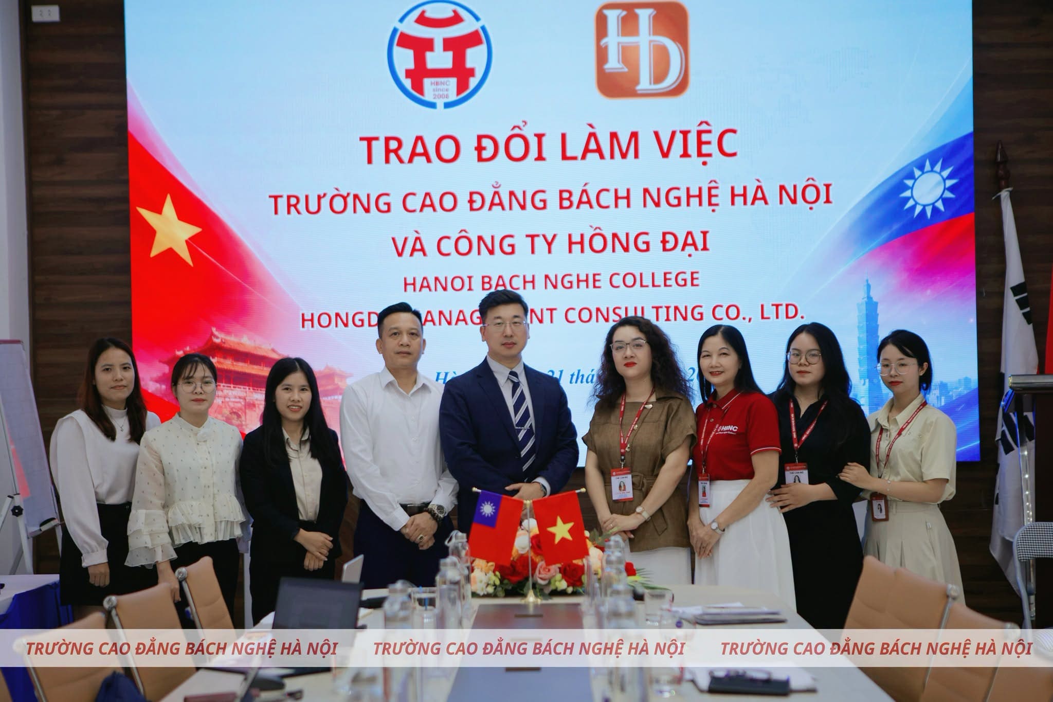 HBNC hợp tác doanh nghiệp Đài Loan