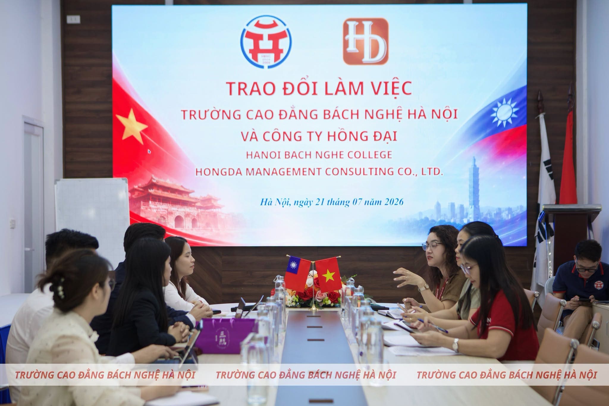 HBNC hợp tác doanh nghiệp Đài Loan