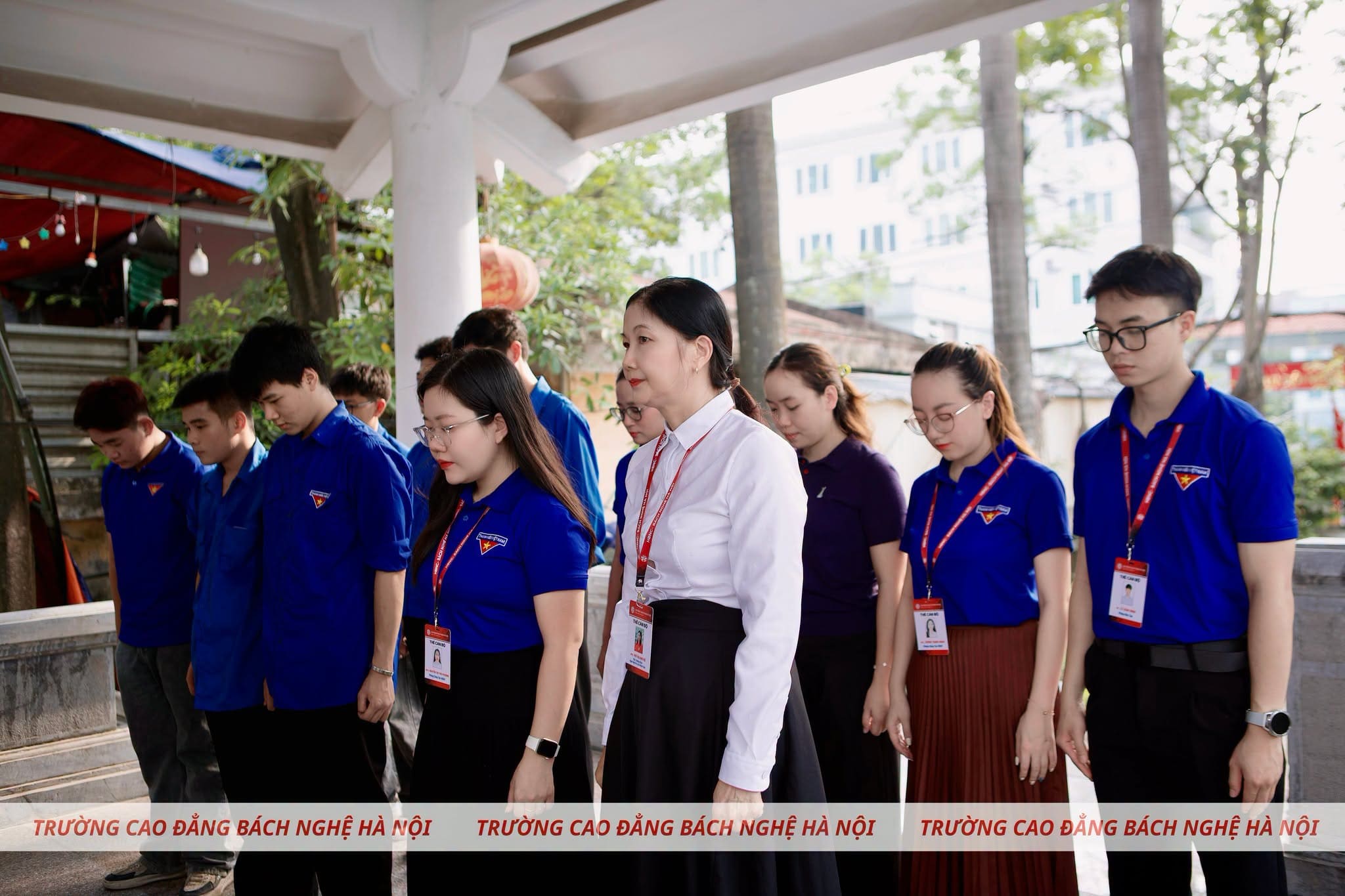 Trường Cao đẳng Bách nghệ Hà Nội dâng hương tri ân Ngày Thương binh - Liệt sĩ 27/7