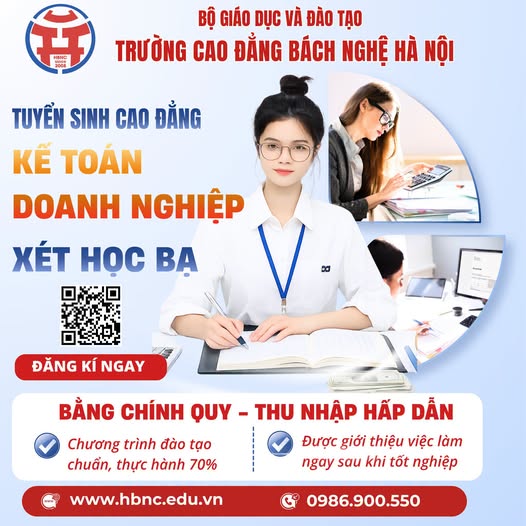 Tuyển Sinh Kế Toán Doanh Nghiệp