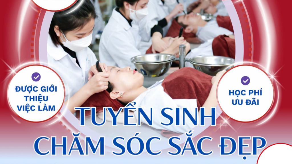 Tuyển Sinh Ngành Chăm Sóc Sắc đẹp