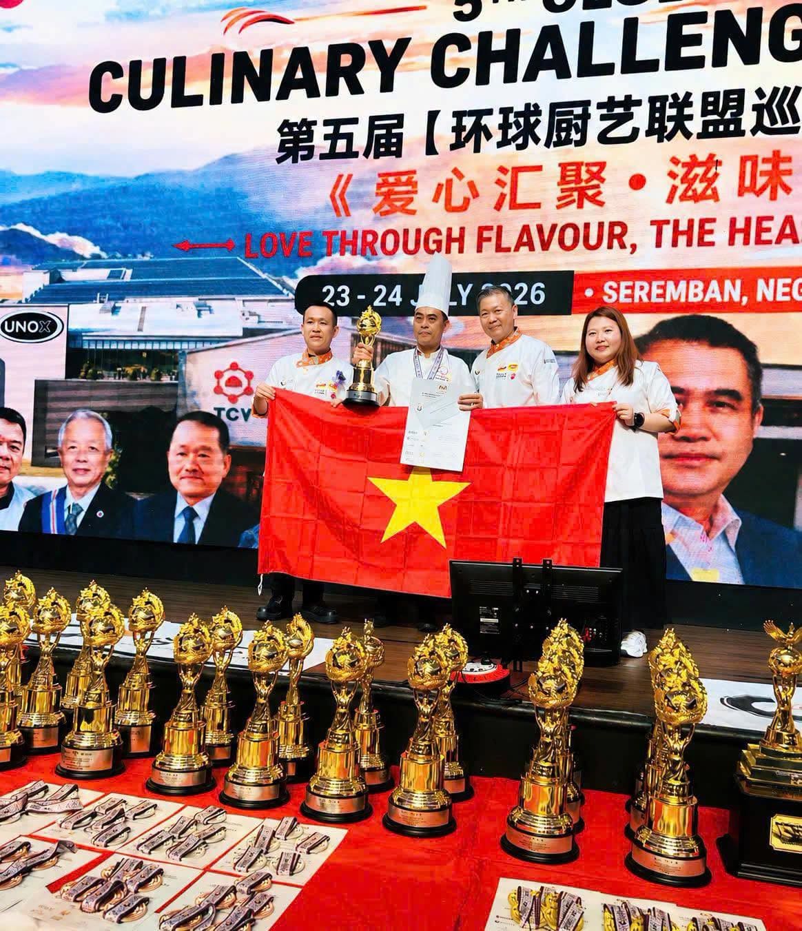 Giảng viên HBNC, Trường Cao đẳng Bách Nghệ Hà Nội, 5th Global Culinary Challenge Malaysia 2026