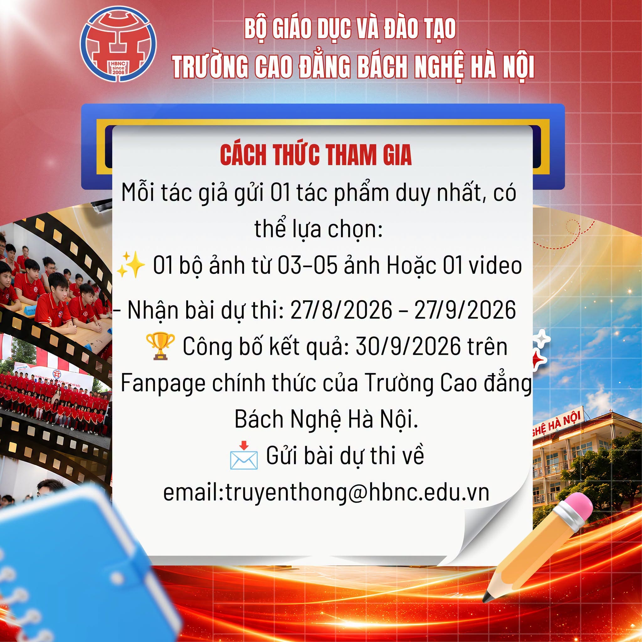 Phát động Cuộc Thi ảnh Online K19 Khoảnh Khắc đầu Tiên – Hành Trình Rực Rỡ (3)
