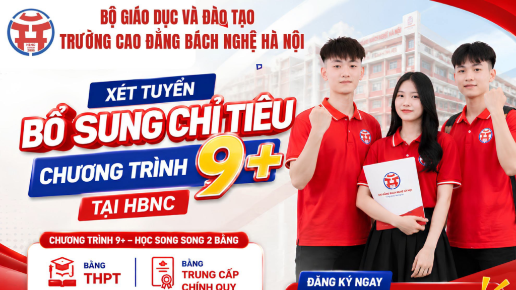 Tuyển Sinh Bổ Sung 9+