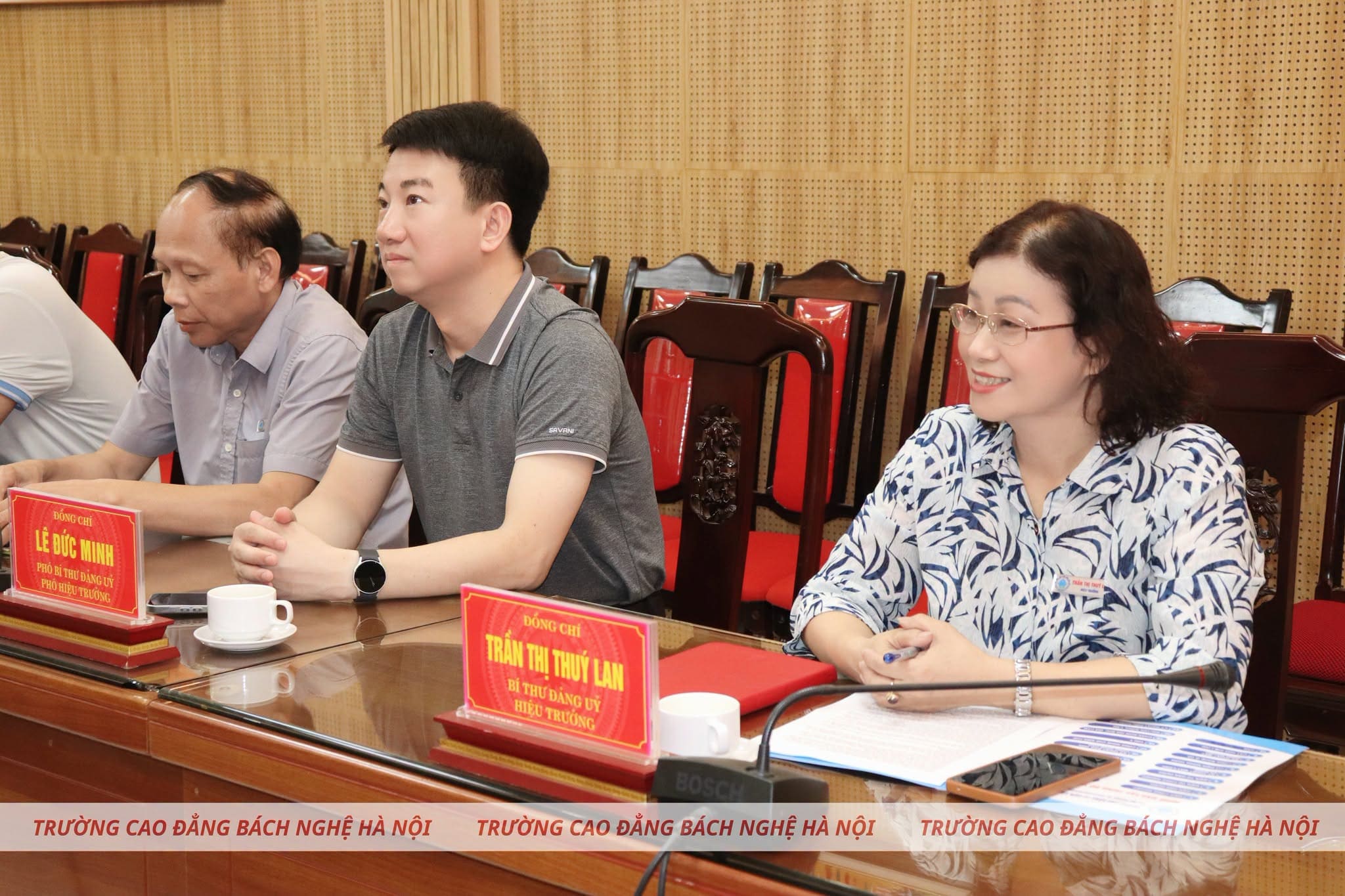 Hbnc Giao Lưu, Trao đổi Kinh Nghiệm Cùng Trường Cao đẳng Cơ điện Và Nông Lâm Phú Thọ (2)